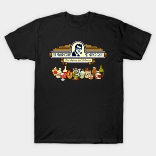 Le Marquis D'Epoque Fine Liquors and Tobaccos T-Shirt